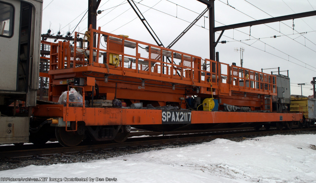 SPAX Flat Car 2117